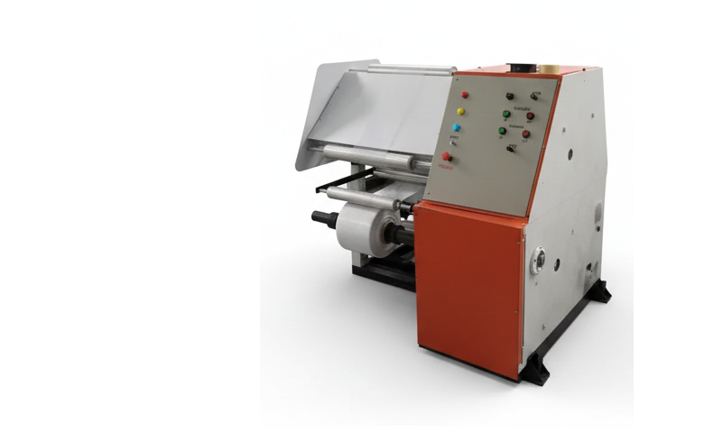 Automatic Roll Rewinder for Batch Coding