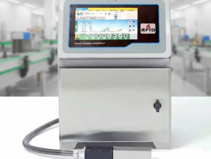 Continuous Inkjet (CIJ) Batch Coding Printer with Touch Screen
