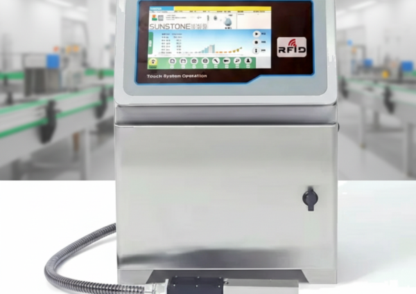 Continuous Inkjet (CIJ) Batch Coding Printer with Touch Screen