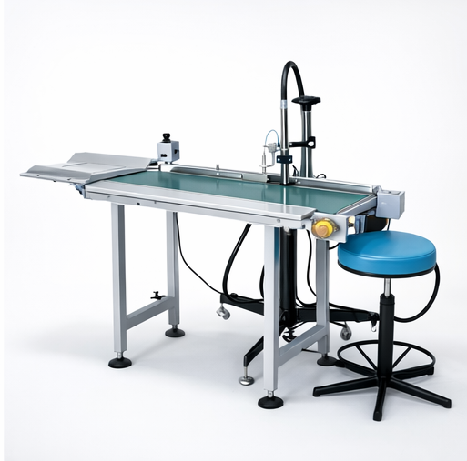 Mild Steel Inkjet Printing Belt Conveyor i1