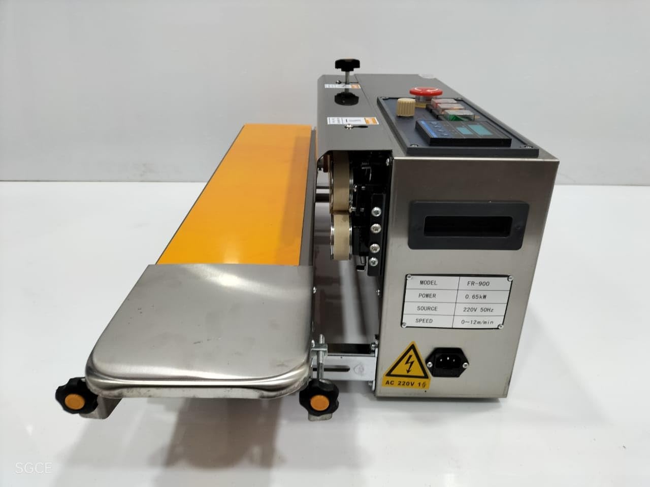 Automatic Continuous Plastic Bag Sealer with Conveyor