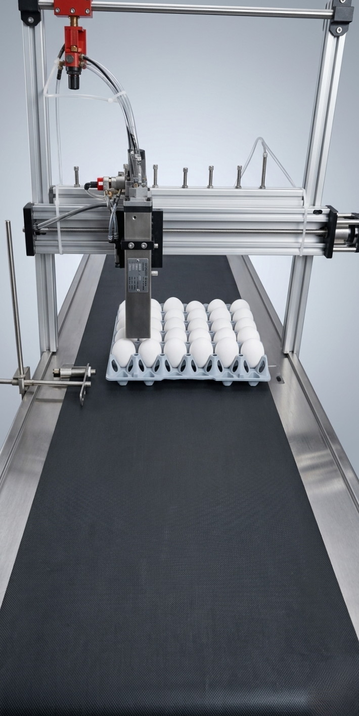 Automatic Online Egg Tray Inkjet Coding Machine