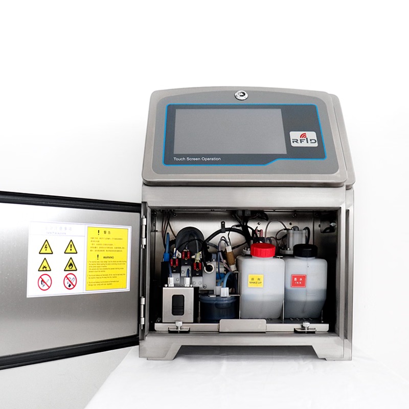 Continuous Inkjet (CIJ) Batch Coding Printer with Touch Screen