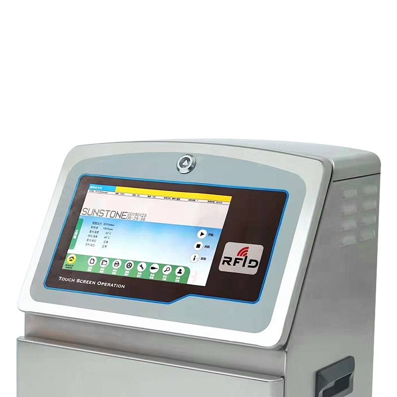 Continuous Inkjet (CIJ) Batch Coding Printer with Touch Screen