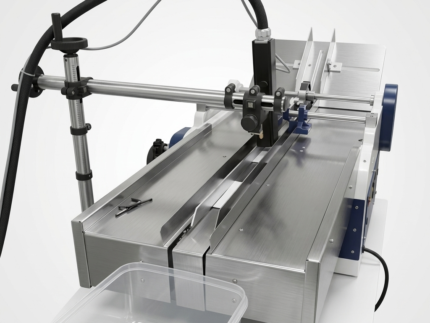 High-Speed Friction Feeder with Inkjet Coding System