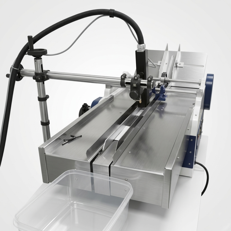 High-Speed Friction Feeder with Inkjet Coding System